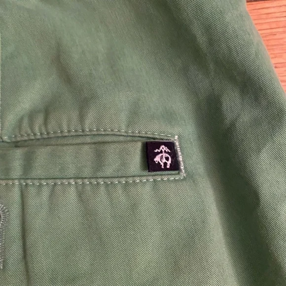 Brooks Brothers 346 Green Khakis 35 32 - Picture 4 of 4